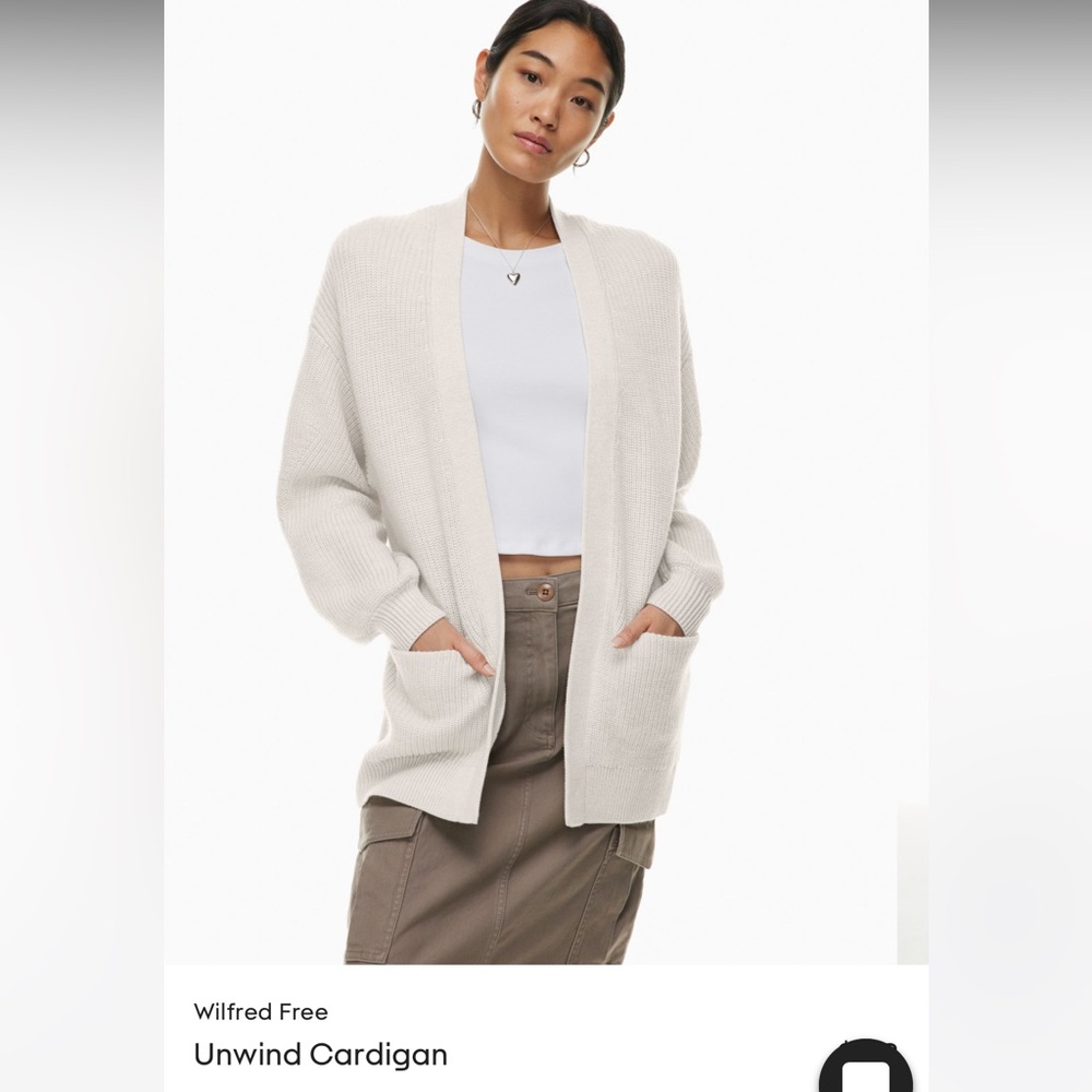 Aritzia Wilfred Free Unwind Cardigan
